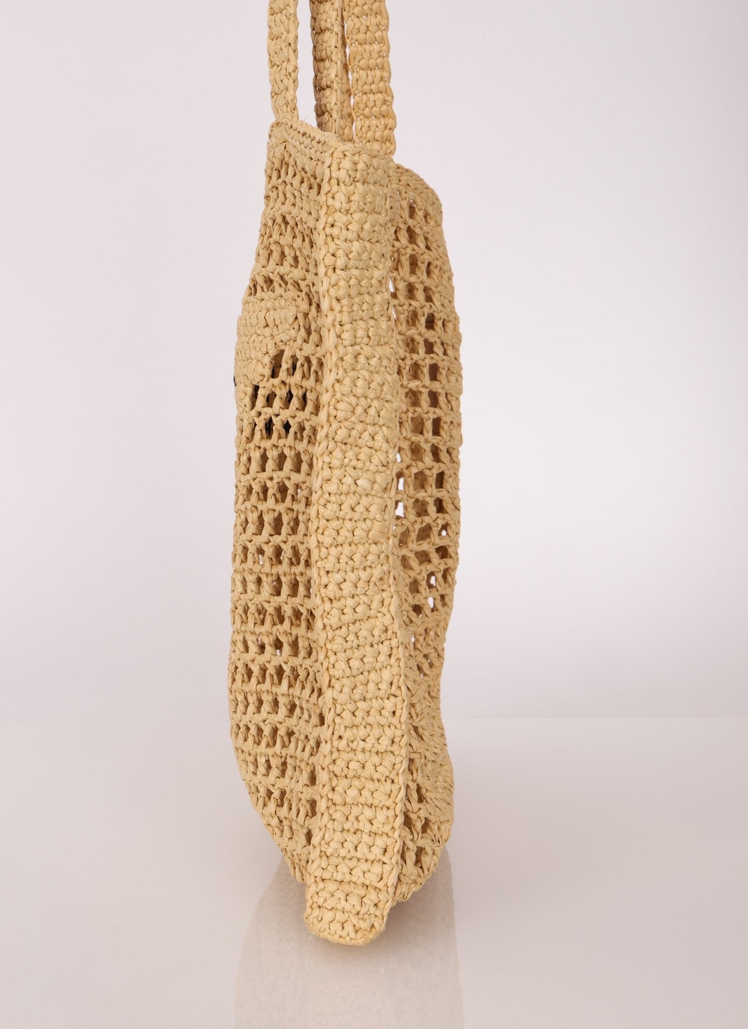 Prada Crochet Logo Tote - FashioNica