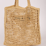 Prada Crochet Logo Tote - FashioNica