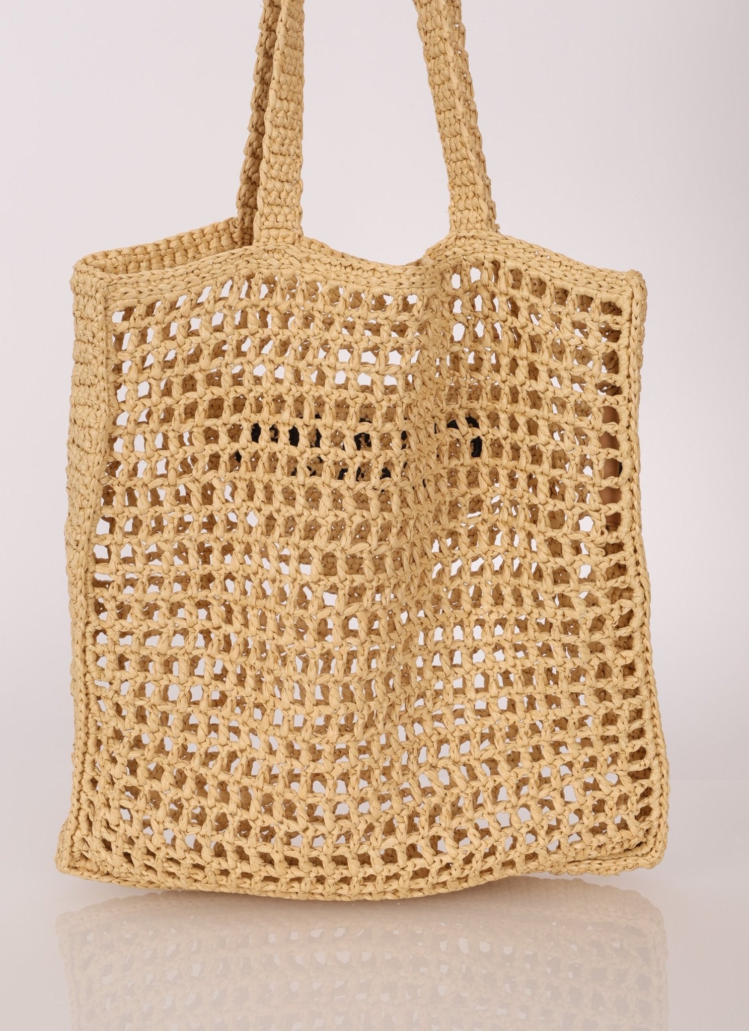 Prada Crochet Logo Tote - FashioNica