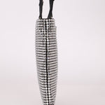 Prada Crystal Embellished Mini Tote - FashioNica