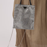 Prada Crystal Embellished Mini Tote - FashioNica