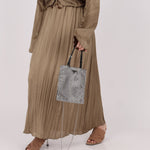 Prada Crystal Embellished Mini Tote - FashioNica