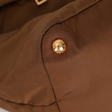 Prada Dark Khaki Nylon Tote - FashioNica