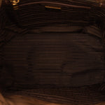 Prada Dark Khaki Nylon Tote - FashioNica