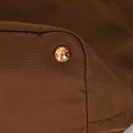 Prada Dark Khaki Nylon Tote - FashioNica