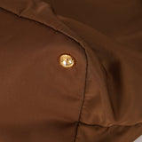 Prada Dark Khaki Nylon Tote - FashioNica