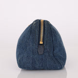 Prada Denim Pouch - FashioNica