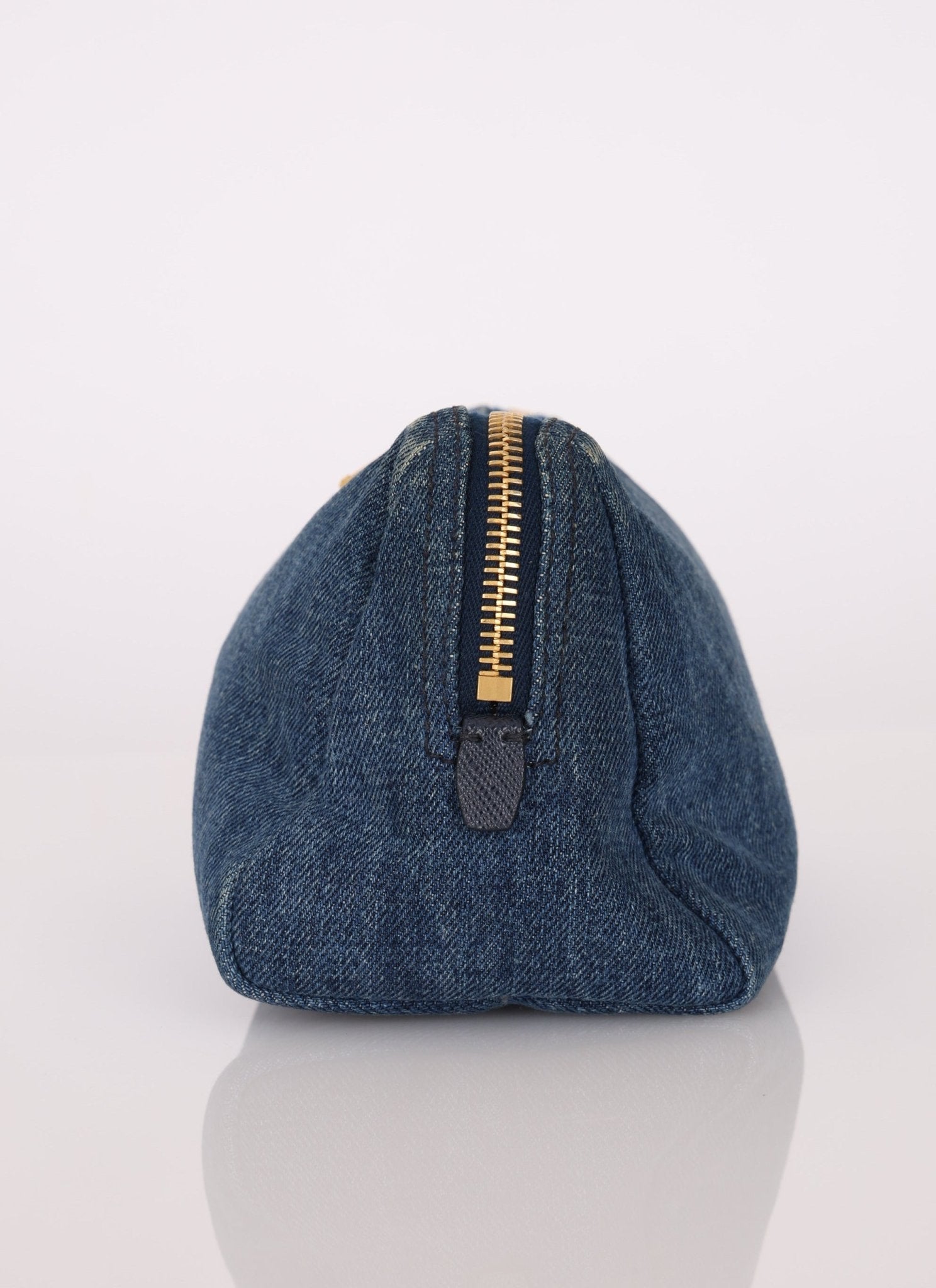 Prada Denim Pouch - FashioNica