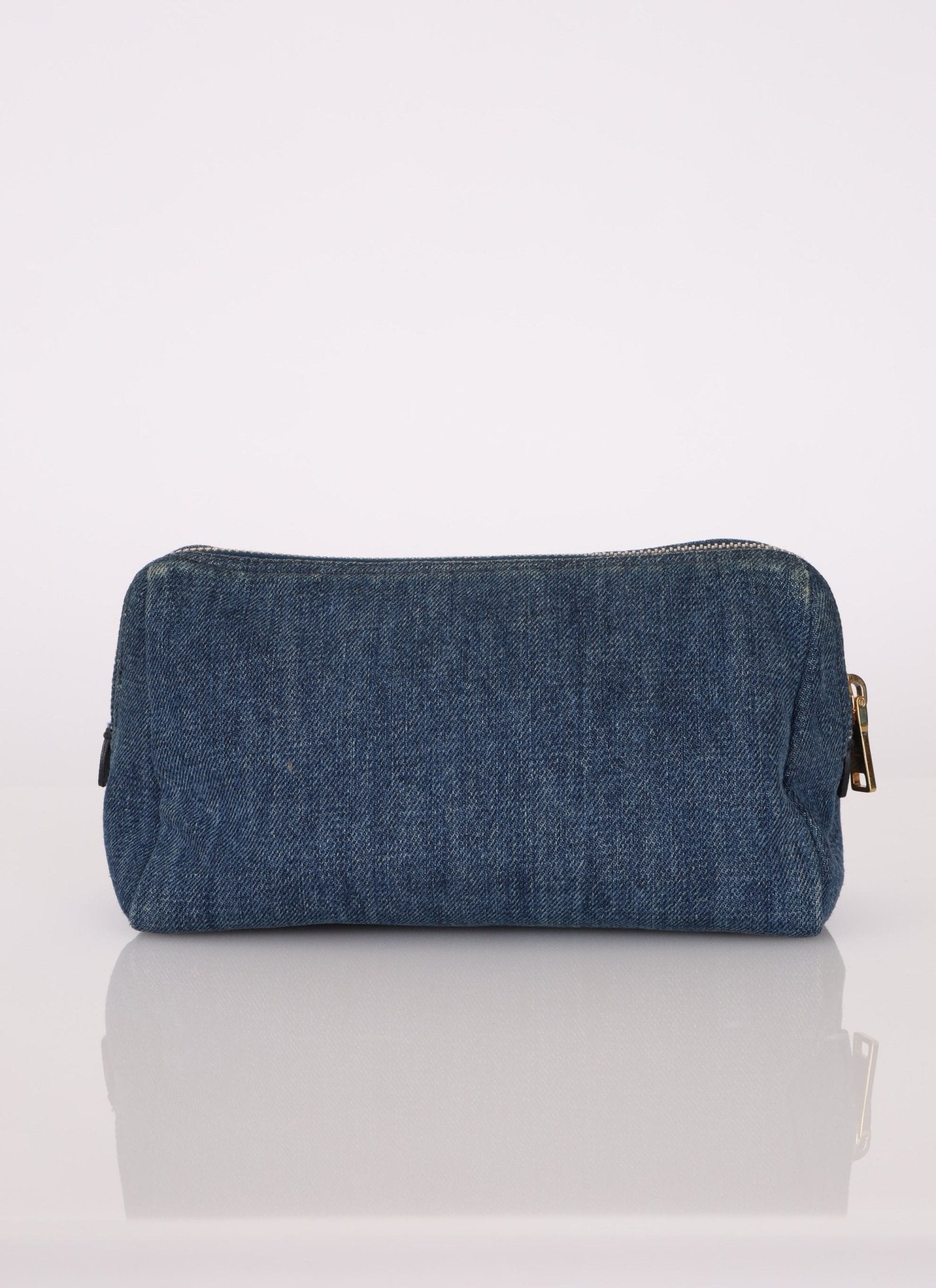 Prada Denim Pouch - FashioNica