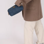Prada Denim Pouch - FashioNica