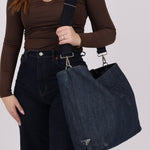 Prada Drill Denim Tote - FashioNica