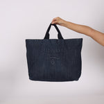 Prada Drill Denim Tote - FashioNica