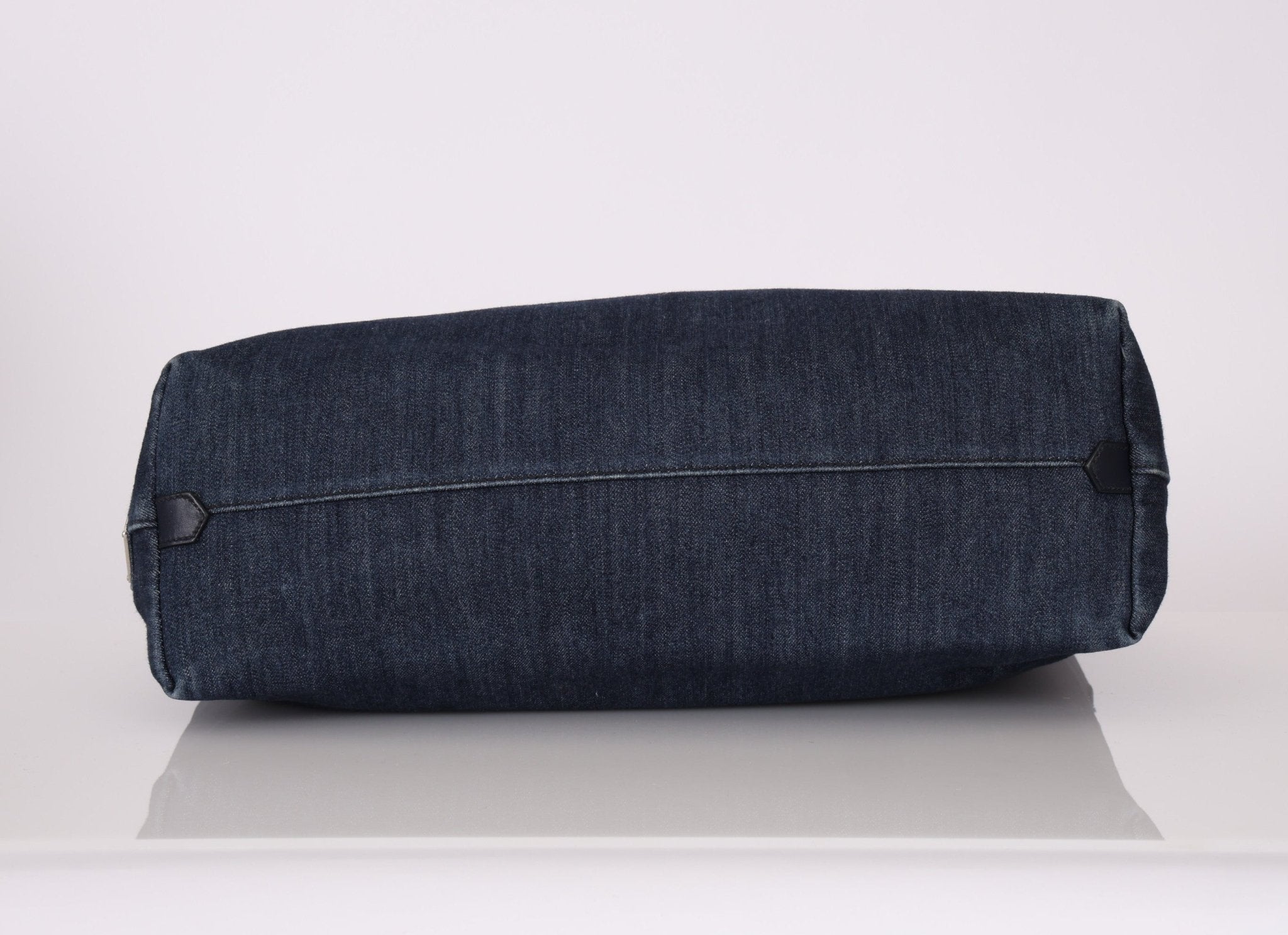 Prada Drill Denim Tote - FashioNica