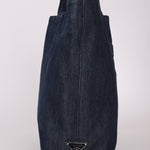 Prada Drill Denim Tote - FashioNica