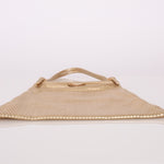 Prada Gold Metallic Mini Net Tote - FashioNica