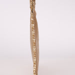 Prada Gold Metallic Mini Net Tote - FashioNica