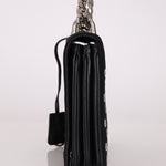 Prada Grommet Nylon Chain Flap Bag - FashioNica