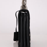 Prada Grommet Nylon Chain Flap Bag - FashioNica