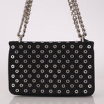 Prada Grommet Nylon Chain Flap Bag - FashioNica