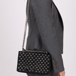 Prada Grommet Nylon Chain Flap Bag - FashioNica