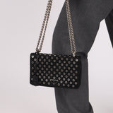 Prada Grommet Nylon Chain Flap Bag - FashioNica