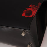 Prada Hibiscus Stamputo Tessuto Frame Handle Bag - FashioNica