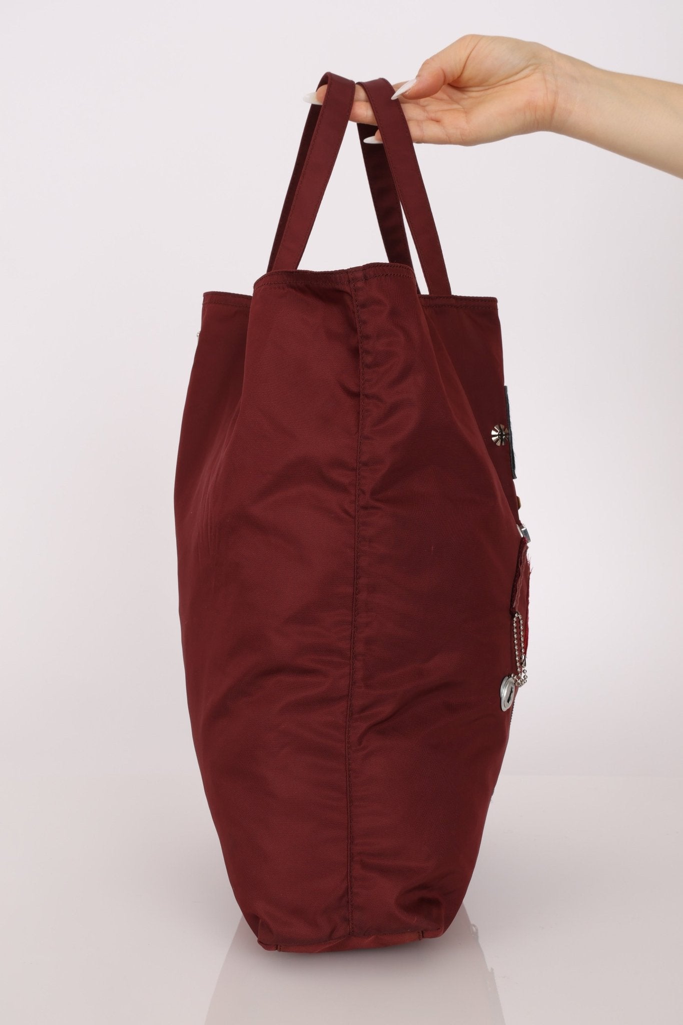 Prada 'Juliette' Robot Embellished Velo North South Tote - FashioNica