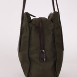 Prada Lambskin Trimmed Metropolitan Tessuto Tote - FashioNica