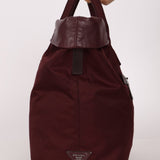 Prada Leather and Nylon Reversible Tote - FashioNica