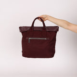 Prada Leather and Nylon Reversible Tote - FashioNica