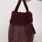 Prada Leather and Nylon Reversible Tote - FashioNica