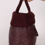 Prada Leather and Nylon Reversible Tote - FashioNica