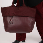 Prada Leather and Nylon Reversible Tote - FashioNica