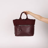 Prada Leather and Nylon Reversible Tote - FashioNica