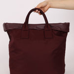 Prada Leather and Nylon Reversible Tote - FashioNica