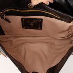 Prada Leather Buckle Flap Shoulder Bag - FashioNica