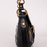Prada Leather Buckle Flap Shoulder Bag - FashioNica