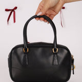 Prada Leather Mini Boston Bag - FashioNica