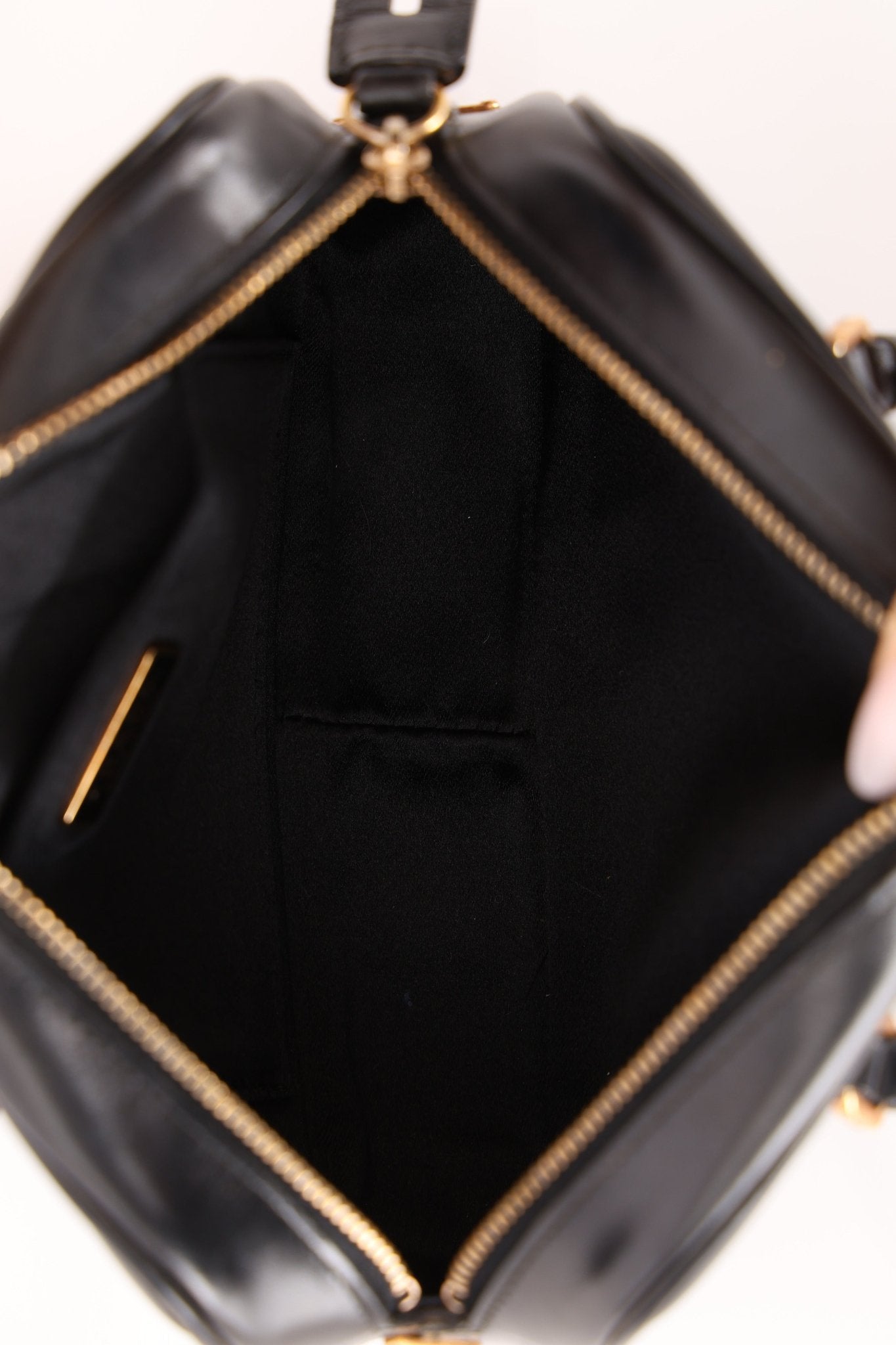 Prada Leather Mini Boston Bag - FashioNica