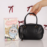 Prada Leather Mini Boston Bag - FashioNica