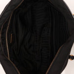 Prada Leather Trimmed Tessuto Boston Bag - FashioNica