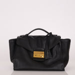 Prada Leather Vitello Daino Leather Flap Bag - FashioNica