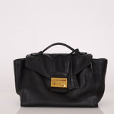 Prada Leather Vitello Daino Leather Flap Bag - FashioNica