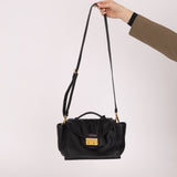 Prada Leather Vitello Daino Leather Flap Bag - FashioNica