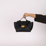 Prada Leather Vitello Daino Leather Flap Bag - FashioNica