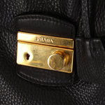 Prada Leather Vitello Daino Leather Flap Bag - FashioNica