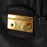Prada Leather Vitello Daino Leather Flap Bag - FashioNica