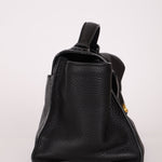 Prada Leather Vitello Daino Leather Flap Bag - FashioNica