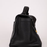 Prada Leather Vitello Daino Leather Flap Bag - FashioNica