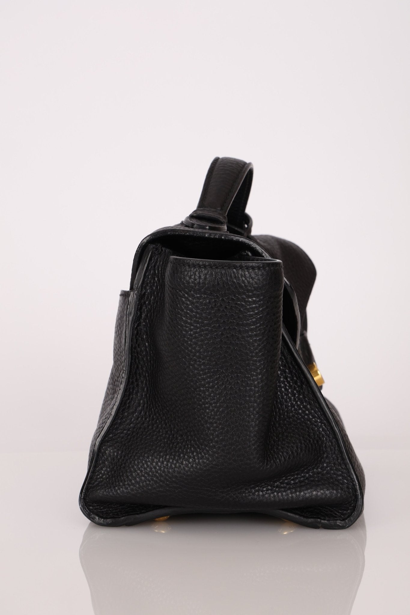 Prada Leather Vitello Daino Leather Flap Bag - FashioNica